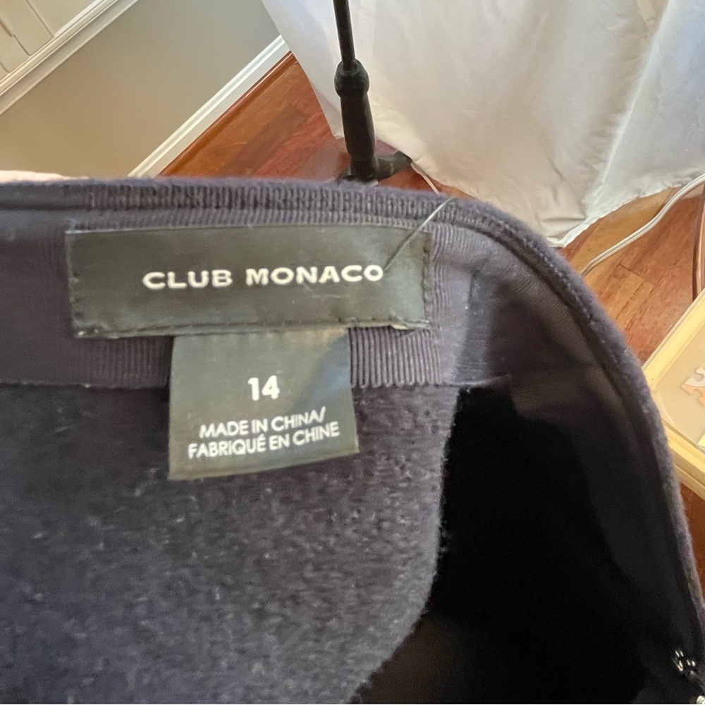Club Monaco Dark A-Line Skirt - Picture 3 of 4